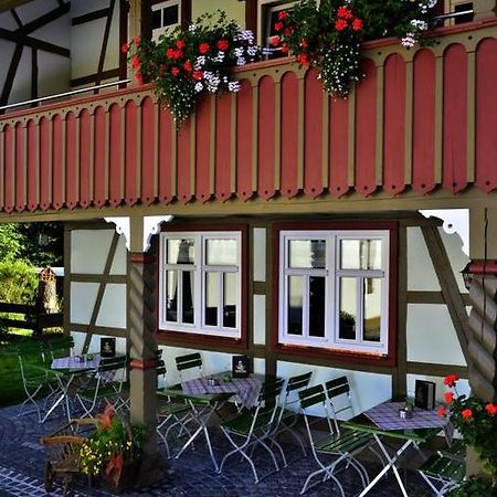 Cafe Im Hof- Bed & Breakfast Streufdorf 외부 사진