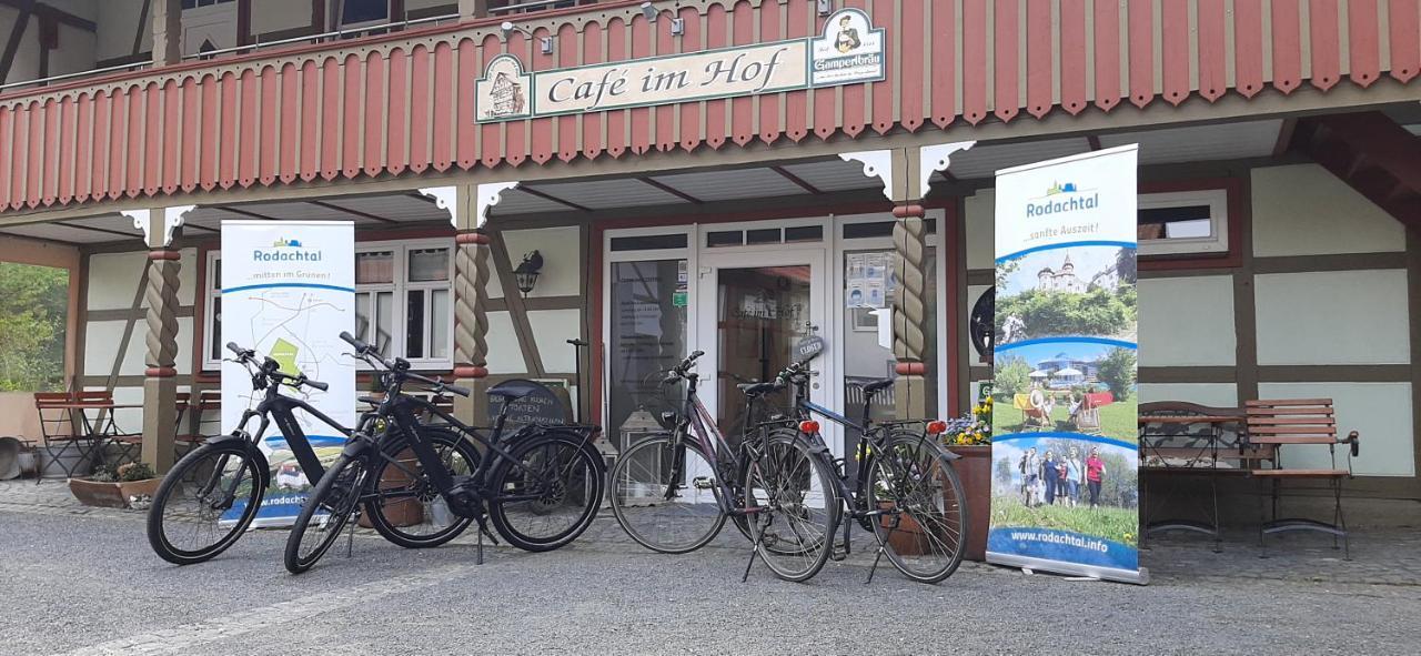 Cafe Im Hof- Bed & Breakfast Streufdorf 외부 사진