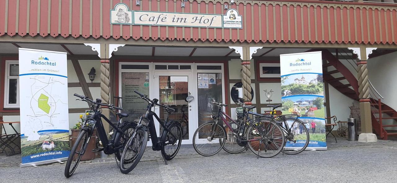 Cafe Im Hof- Bed & Breakfast Streufdorf 외부 사진