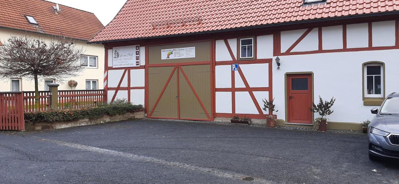 Cafe Im Hof- Bed & Breakfast Streufdorf 외부 사진