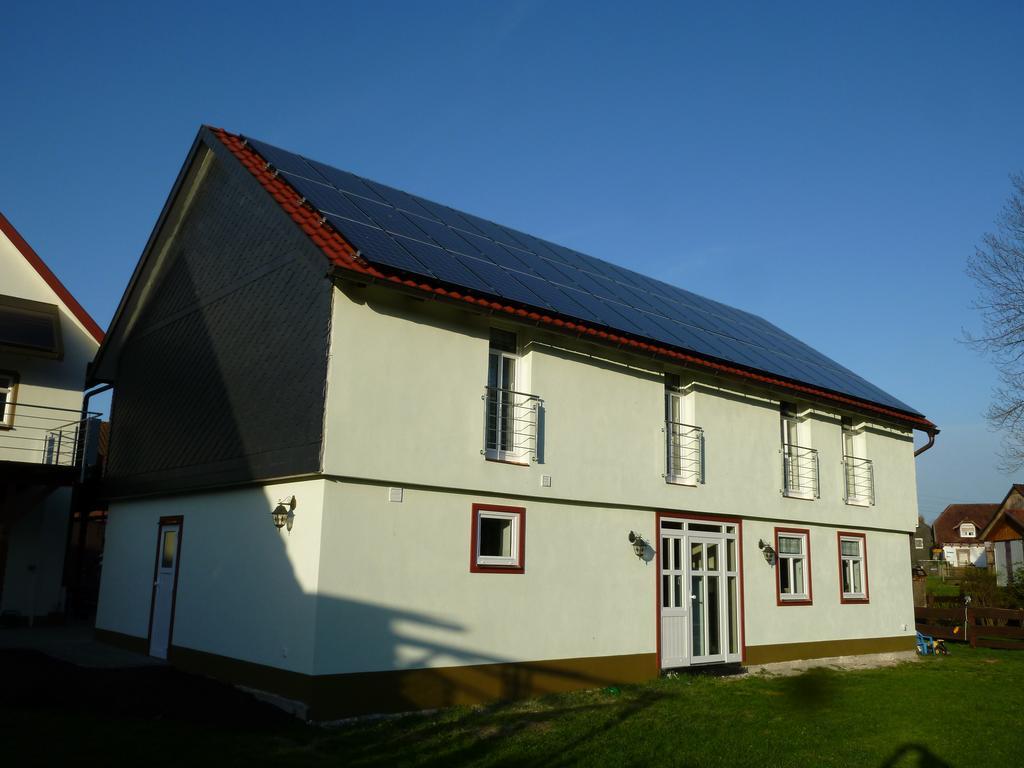 Cafe Im Hof- Bed & Breakfast Streufdorf 외부 사진
