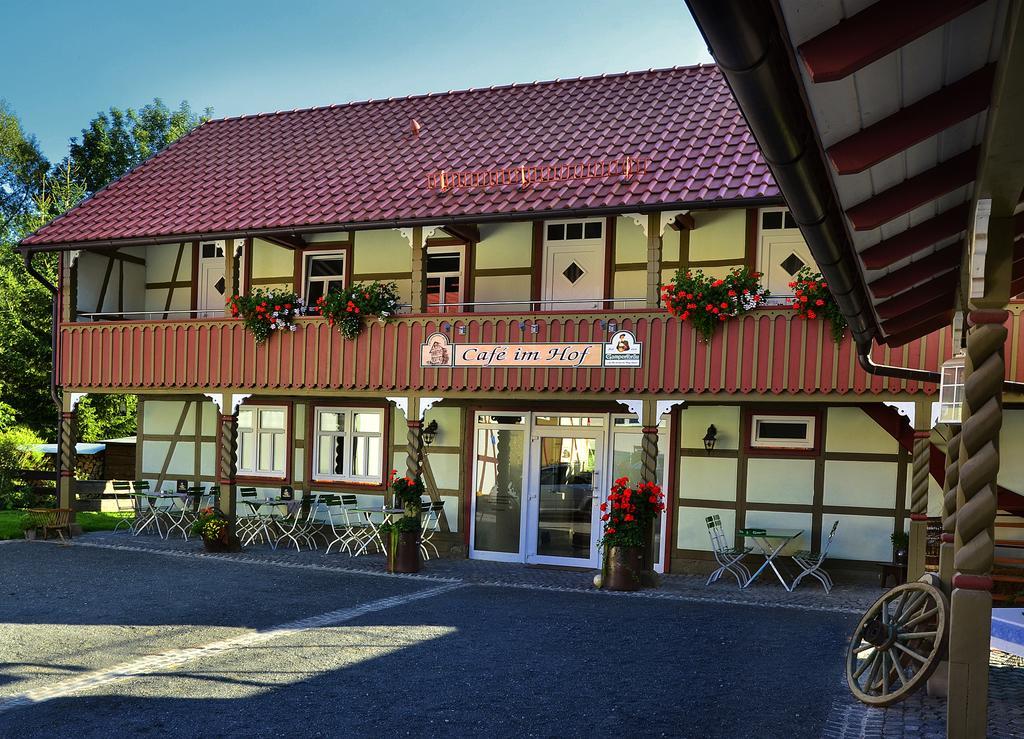 Cafe Im Hof- Bed & Breakfast Streufdorf 외부 사진