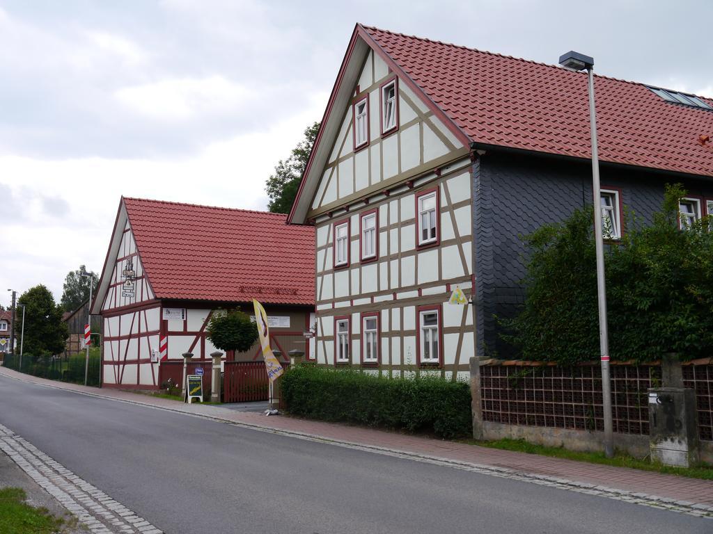 Cafe Im Hof- Bed & Breakfast Streufdorf 외부 사진
