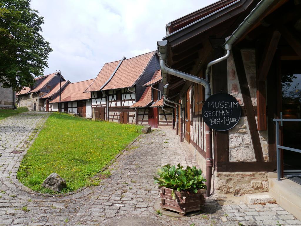 Cafe Im Hof- Bed & Breakfast Streufdorf 외부 사진