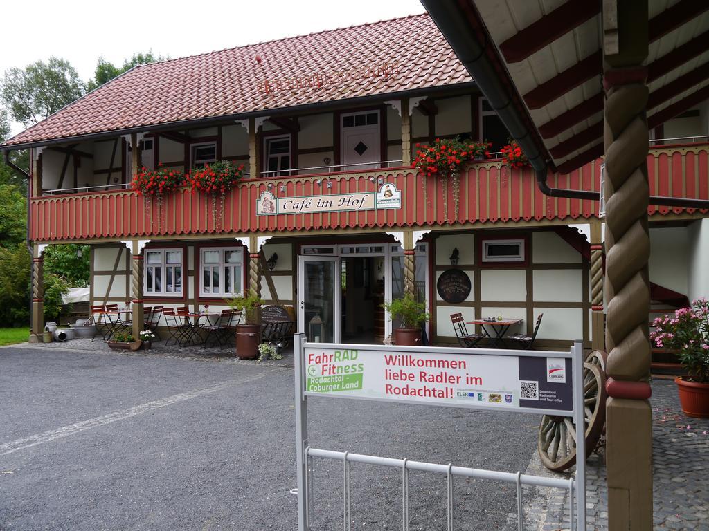 Cafe Im Hof- Bed & Breakfast Streufdorf 외부 사진
