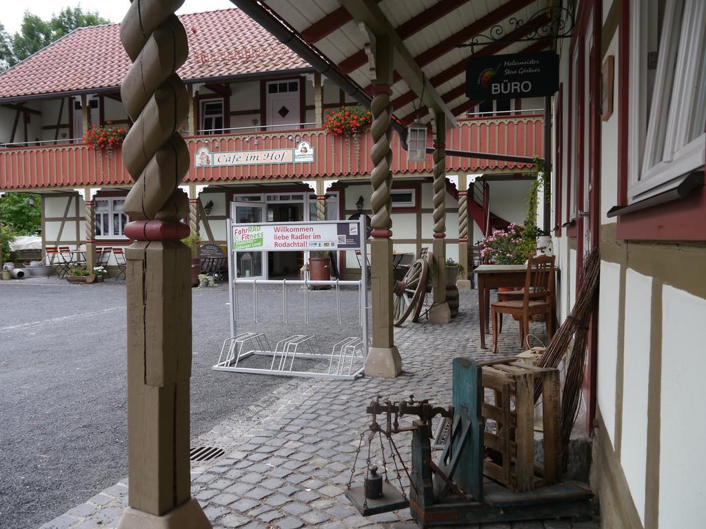 Cafe Im Hof- Bed & Breakfast Streufdorf 외부 사진