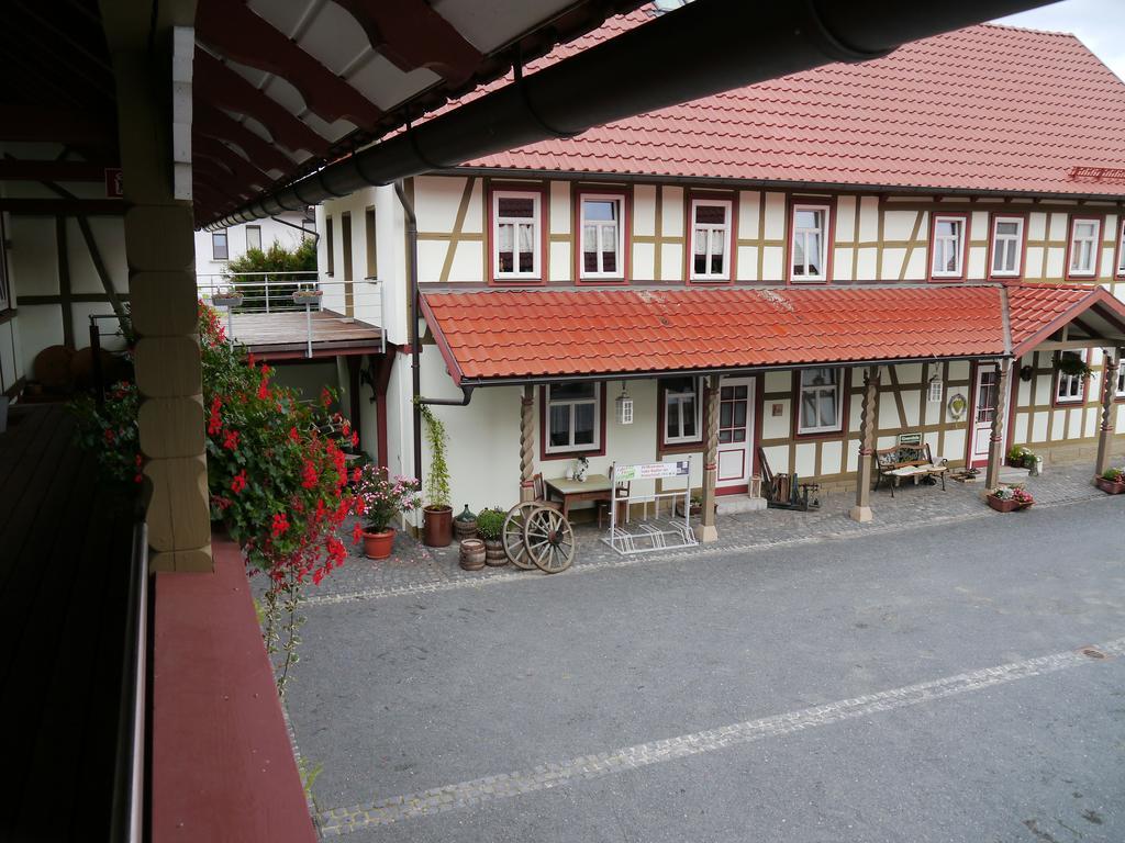 Cafe Im Hof- Bed & Breakfast Streufdorf 외부 사진