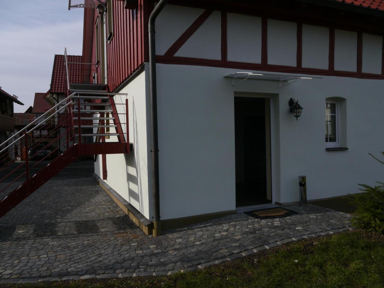 Cafe Im Hof- Bed & Breakfast Streufdorf 외부 사진