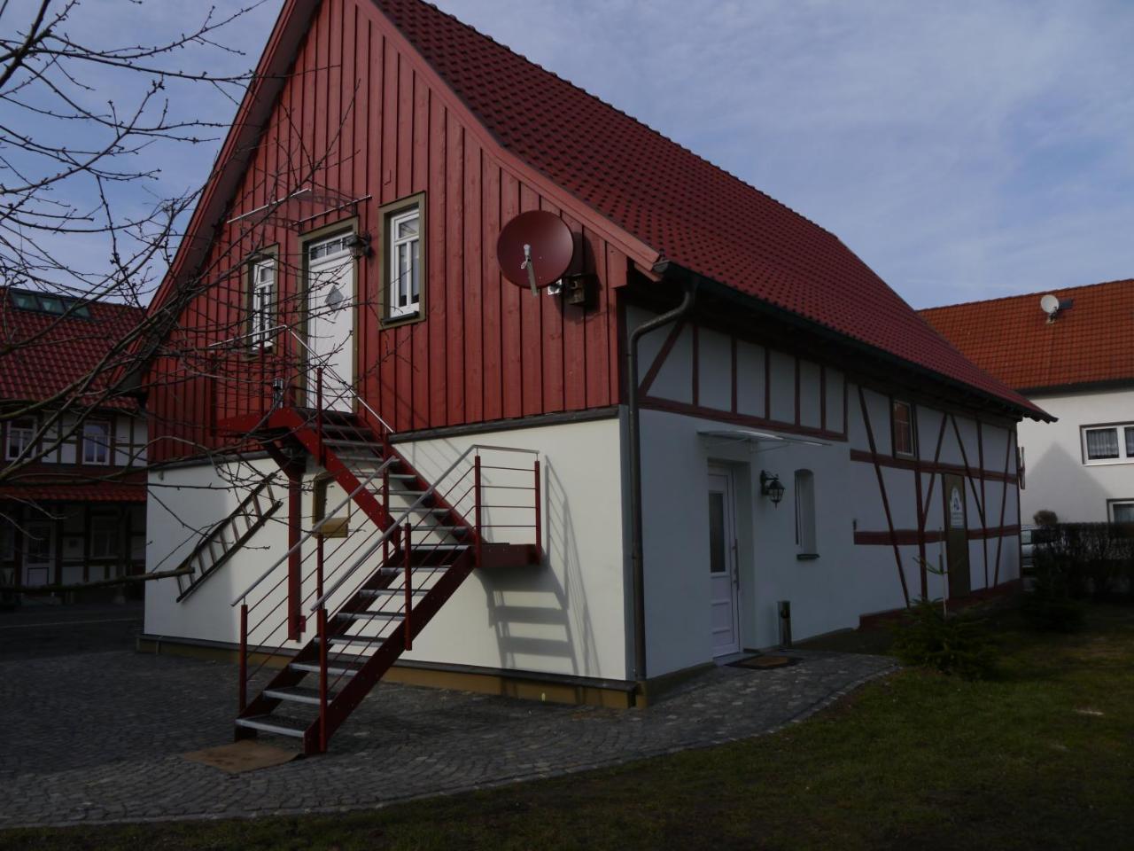 Cafe Im Hof- Bed & Breakfast Streufdorf 외부 사진