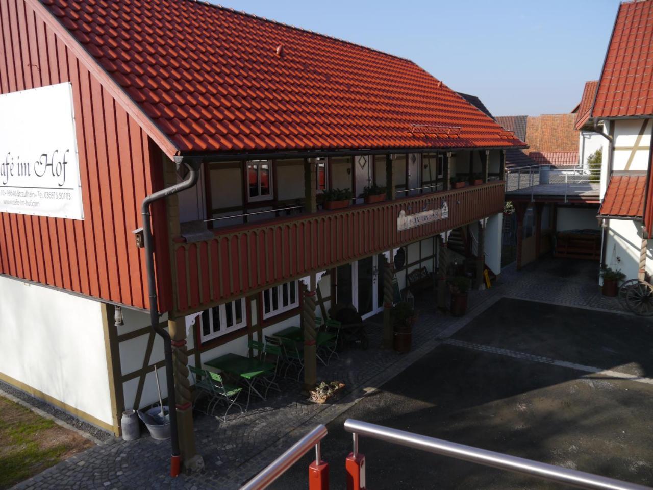 Cafe Im Hof- Bed & Breakfast Streufdorf 외부 사진